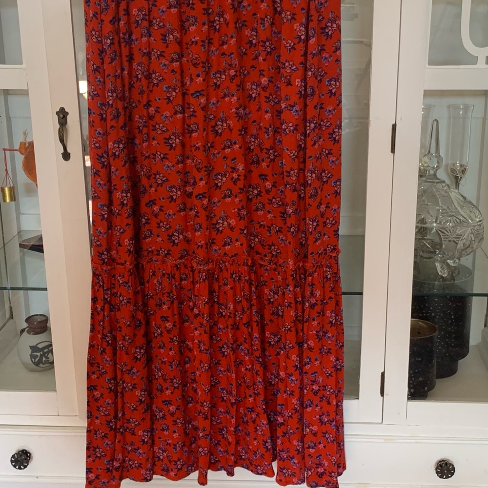Band of gypsies Floral Red Skirt